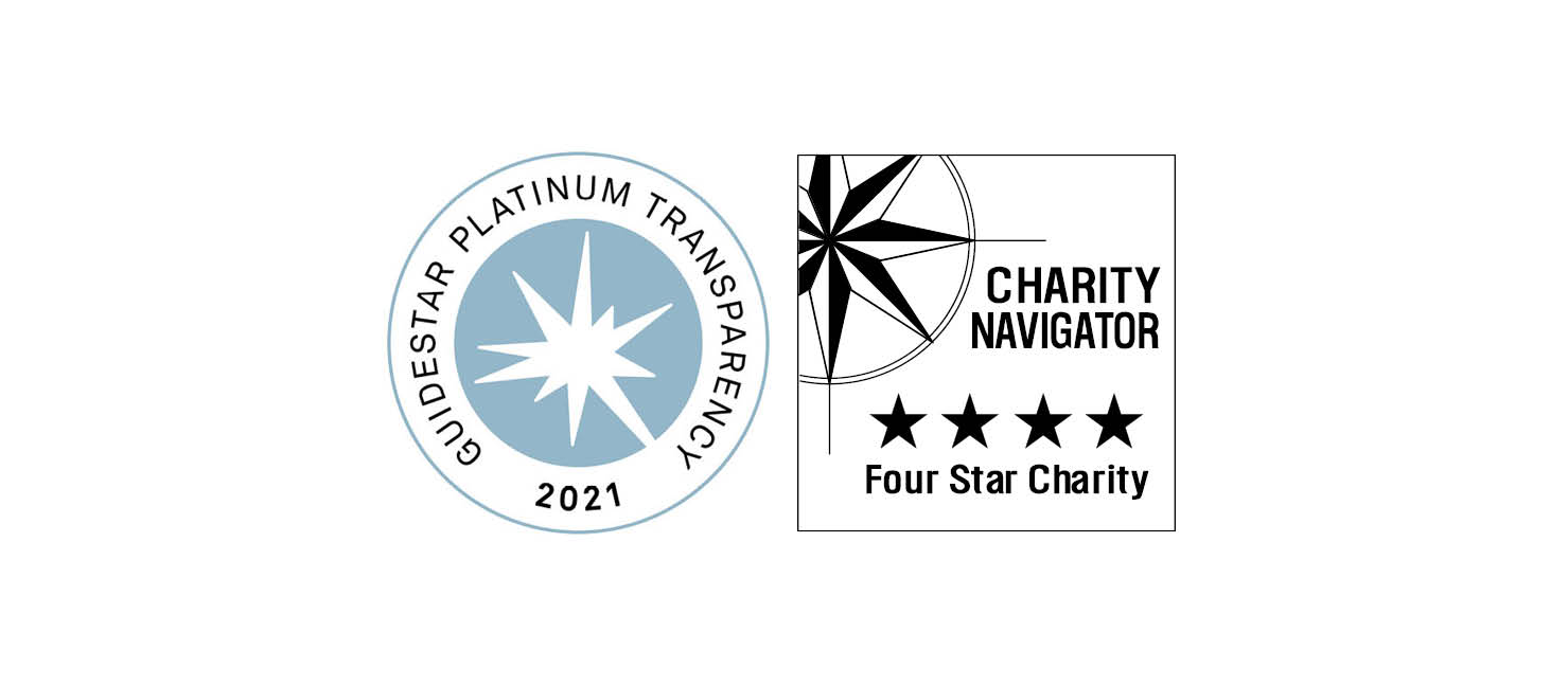 GuideStar Platinum Transparency and Charity Navigator 4 Stars