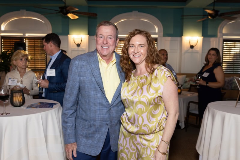 Gene Mack and Meredith Egan