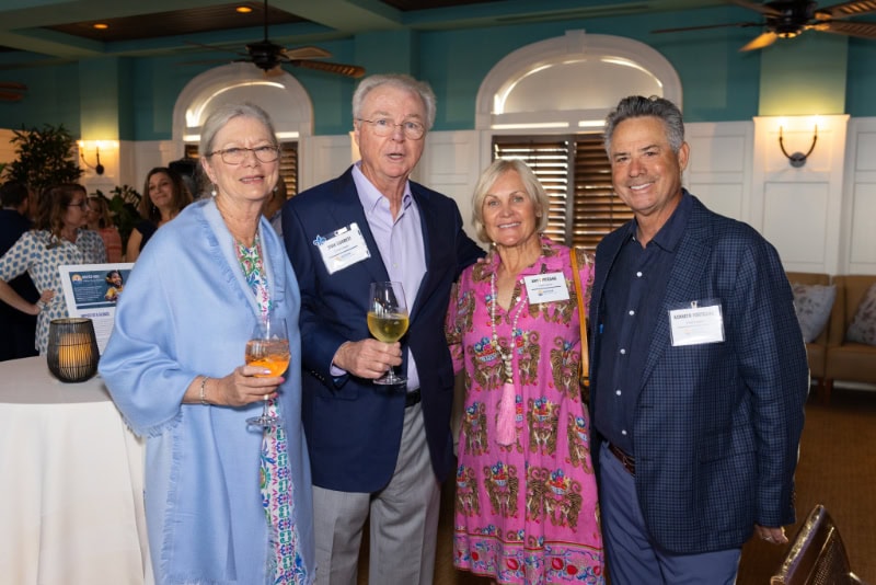 Jeannett and John Corbett and Amy and Ken Fortgang